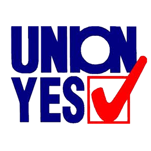 Union Yes with a check mark Logo
